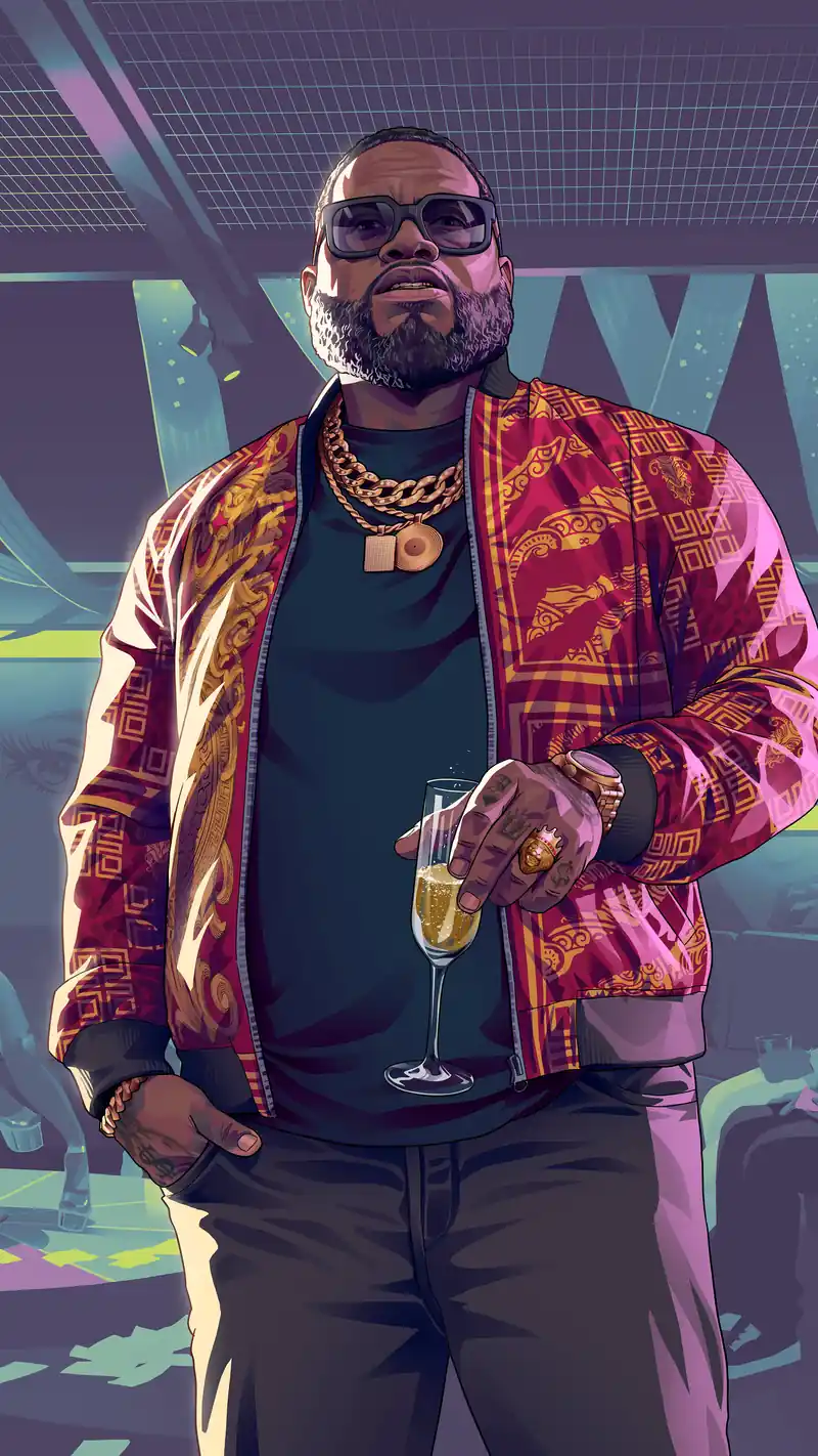 Boobie Ike vertical portrait artwork