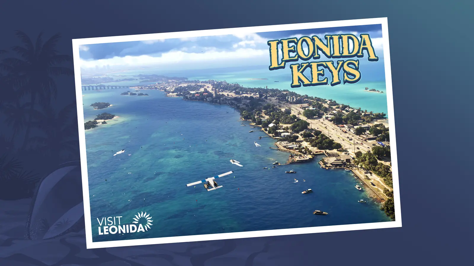Leonida Keys postcard artwork