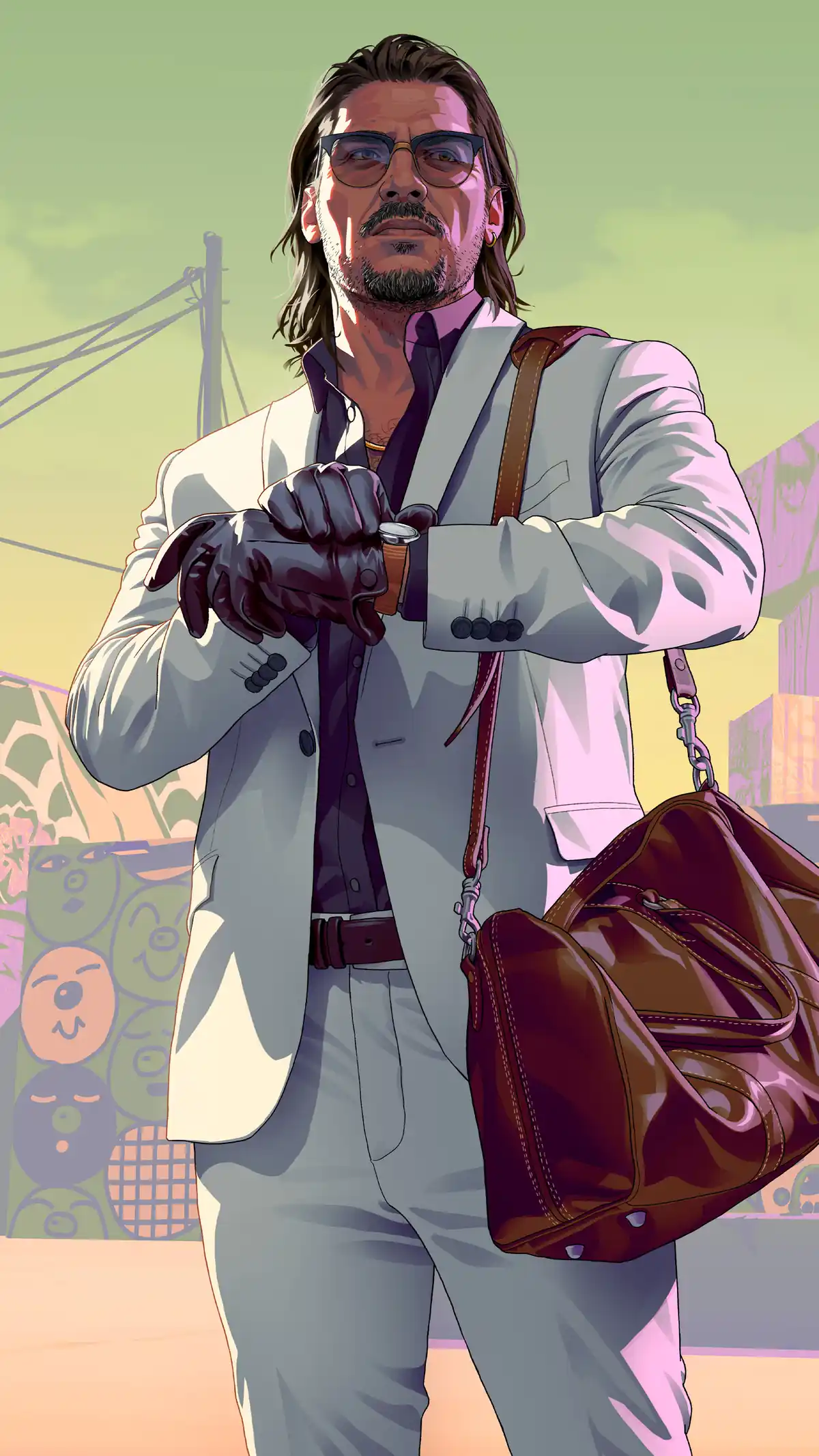 Raul Bautista cartel lieutenant vertical portrait artwork