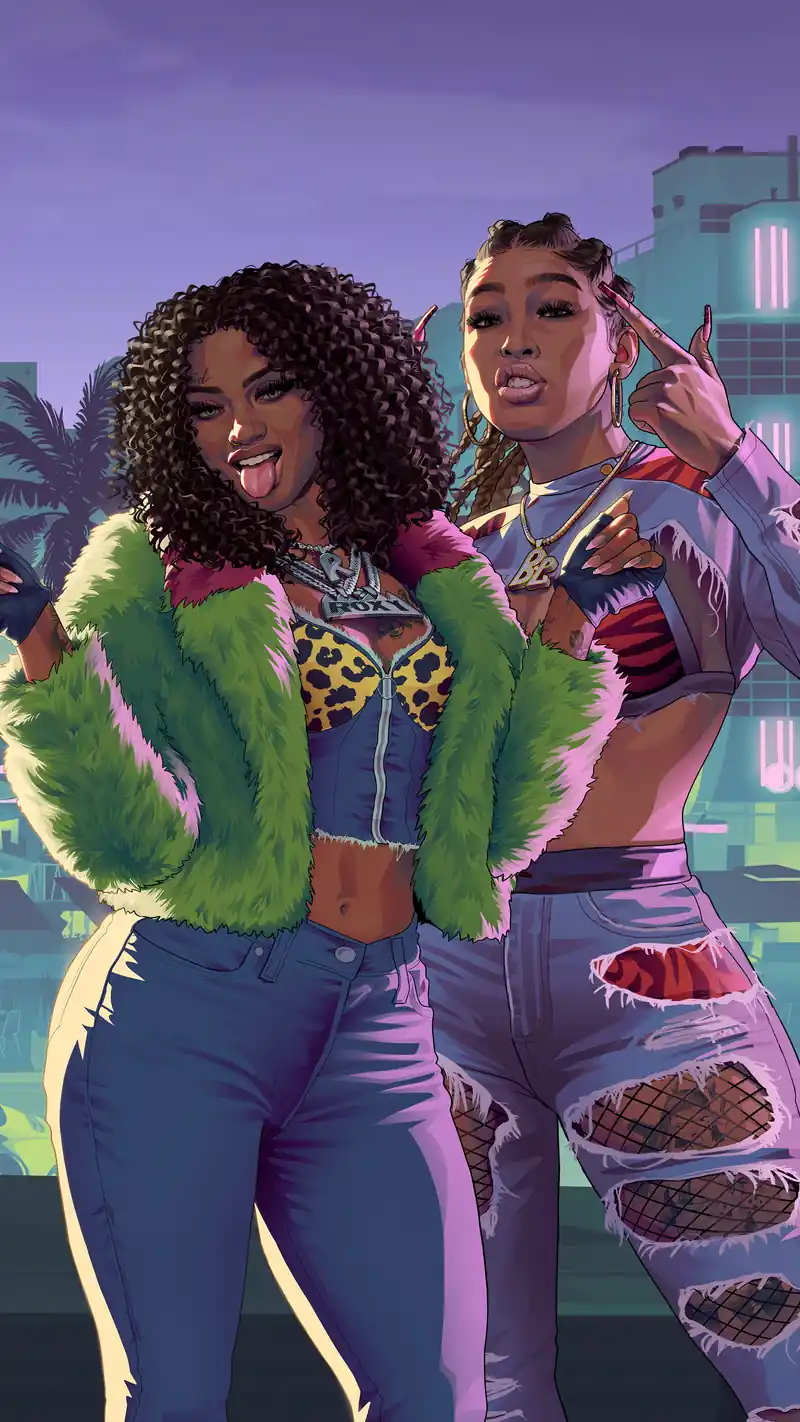 Real Dimez street racing vertical portrait artwork