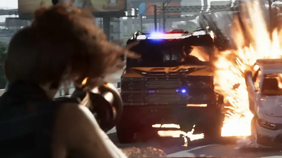 Grenade launcher firing explosive rounds in GTA 6