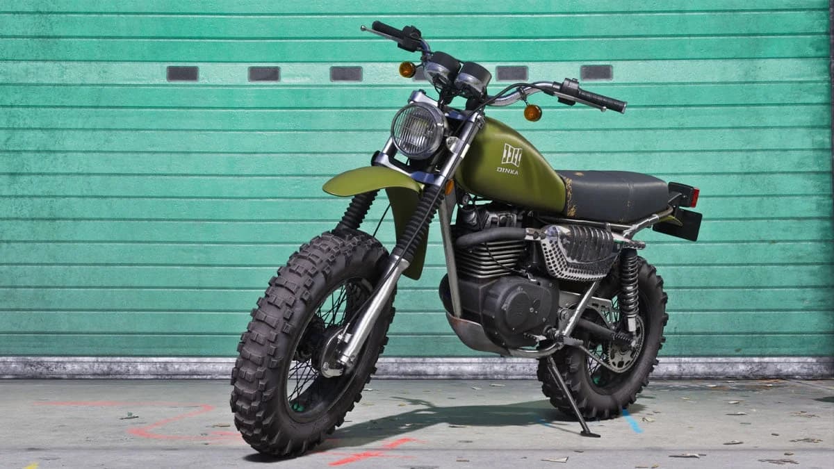 The Dinka Enduro dual-sport motorcycle in GTA 6