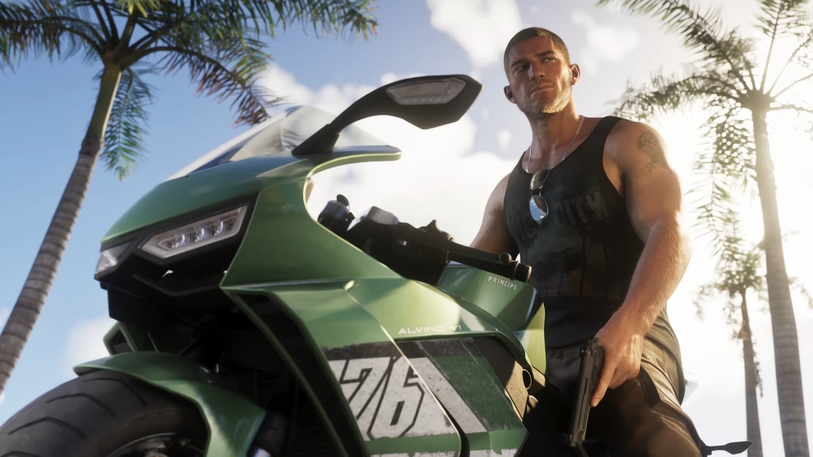 The Principe Alvino V1 sport motorcycle in GTA 6