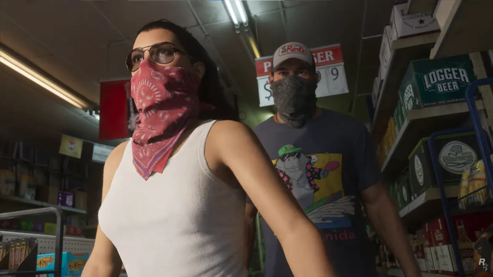 GTA 6 Extended Look title screen preview on Netflix