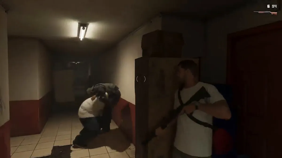Tactical reload animations and weapon wheel interface selection