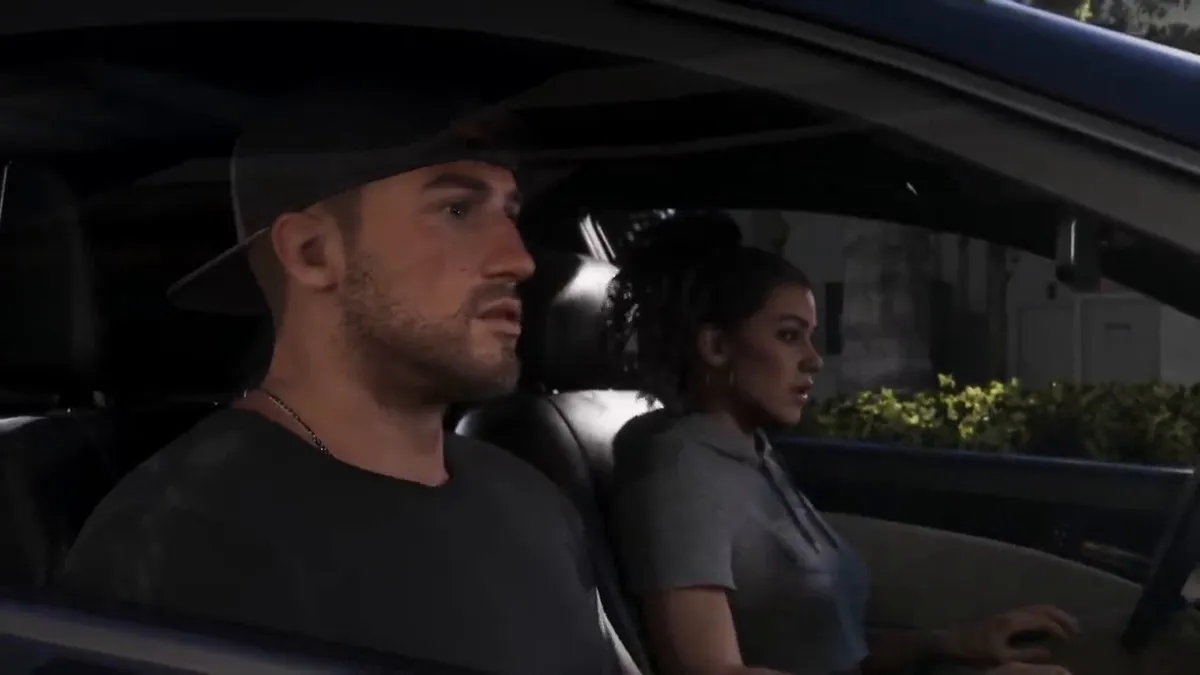 Lucia and Jason buying equipment from a pawn shop