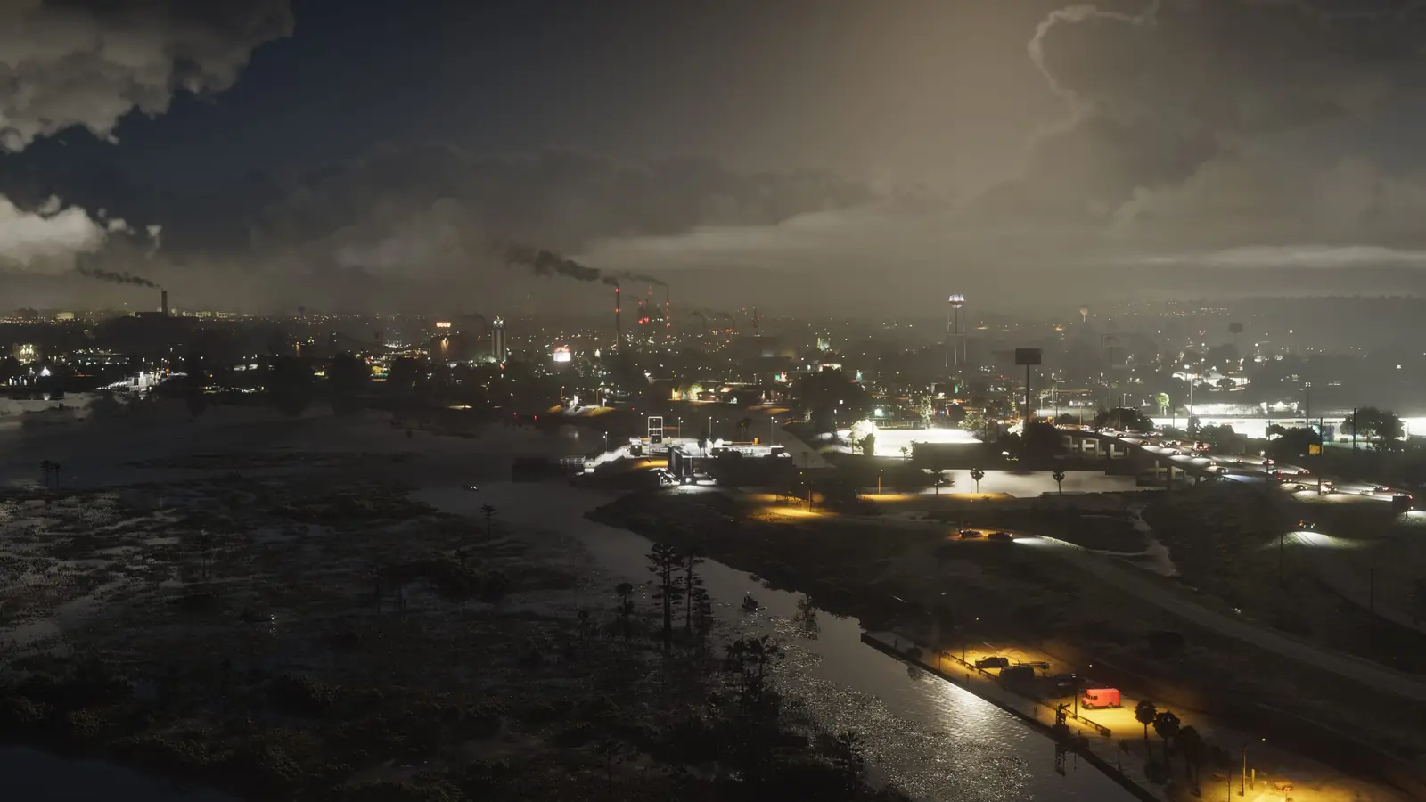 GTA 6 Ambrosia rural landscape showcasing foliage and environment density