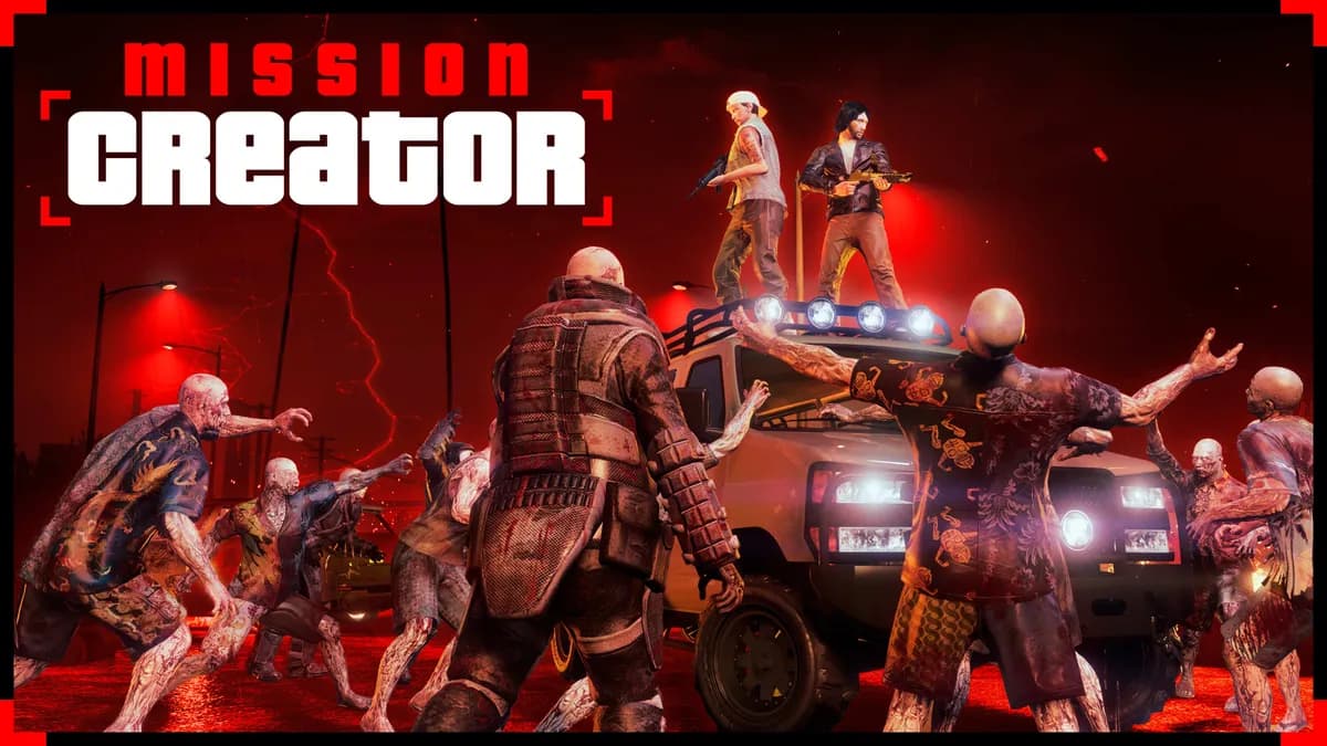 GTA Online mission creator menu with survival elements