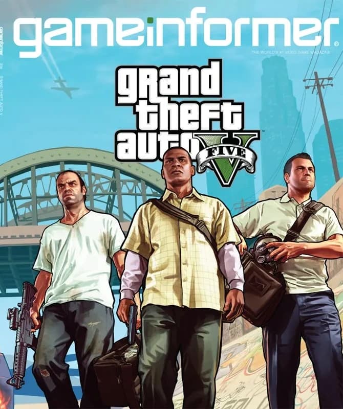 Game Informer 2012 GTA V cover, issue 236