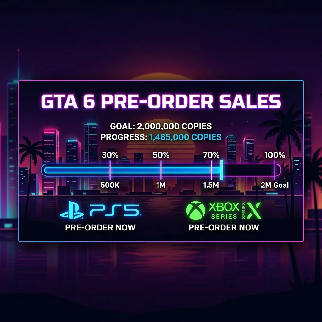 GTA 6 Pre Order Sales: Records & Predictions